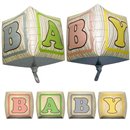 Balon Folie Cubez 3D Cuburi Bebelus, 43 cm, 01041 