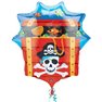 Pirate Treasure Chest Supershape Foil Balloon, Amscan, 63 x 71 cm, 10997