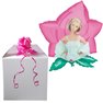 Balon Folie Figurina Barbie Floare, Amscan, 59x63cm, 06626