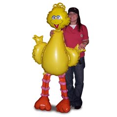 Balon folie figurina airwalkers Big Birds - 160cm, Amscan 08358