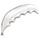 Balon folie argintiu - frunza de palmier, 91 cm, Qualatex 80255, 1 buc