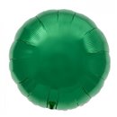 Balon folie emerald green metalizat rotund - 45 cm, Northstar Balloons 00742, 1 buc