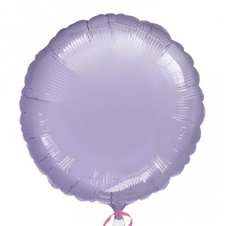 Balon folie lila metalizat rotund - 45 cm, Amscan 21628-40, 1 buc