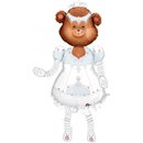 Balon Folie Figurina Ursoaica Mireasa, Amscan, 150 cm, 04935
