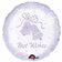 Balon folie 45cm "Best Wishes", Amscan 117053