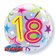 Balon Bubble 22"/56cm Qualatex, Petrecere Majorat, 24166