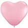 Baloane latex Jumbo Inima 3' Pink, Qualatex 44445, 1 buc