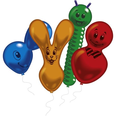 amscan Caterpillar Shaped 12-Latex Balloons 