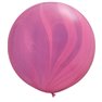 Balon Latex Superagate 30 inch (75 cm), Pink Violet, Qualatex 63758, set 2 buc