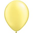 Balon Latex Pearl Lemon Chiffon 5 inch (13 cm), Qualatex 43585, set 100 buc