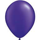 Balon Latex Pearl Quartz Purple 5 inch (13 cm), Qualatex 43593, set 100 buc