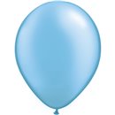Balon Latex Pearl Azure 5 inch (13 cm), Qualatex 43577, set 100 buc