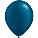 Balon Latex Pearl Midnight Blue 5 inch (13 cm), Qualatex 43589, set 100 buc