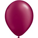 Balon Latex Pearl Burgundy 5 inch (13 cm), Qualatex 43578, set 100 buc