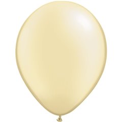 Balon Latex Pearl Ivory 5 inch (13 cm), Qualatex 43584, set 100 buc