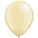 Balon Latex Pearl Ivory 5 inch (13 cm), Qualatex 43584, set 100 buc