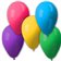 Baloane latex sidefate 21 cm, Asortate, Gemar AM80.ASS