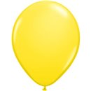 Balon Latex Yellow, 5 inch (13 cm), Qualatex 43609, set 100 buc 