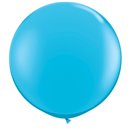 Baloane latex Jumbo 3' Robin’s Egg Blue, Qualatex 82784, set 2 buc