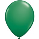 Balon Latex Green, 5 inch (13 cm), Qualatex 43561, set 100 buc