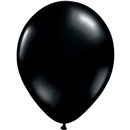 Balon Latex Onyx Black, 5 inch (13 cm), Qualatex 43548, set 100 buc