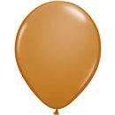 Balon Latex Mocha Brown, 5 inch (13 cm), Qualatex 99377, set 100 buc 