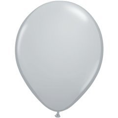 Balon Latex Grey, 5 inch (13 cm), Qualatex 69645, set 100 buc 