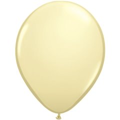 Balon Latex Ivory Silk, 11 inch (28 cm), Qualatex 43751, set 100 buc
