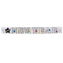 Banner decorativ pentru petrecere 3 m, Happy New Year, Amscan 120024, 1 buc 