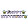 Banner decorativ petrecere - 1.8 m, Happy Birthday , Amscan 552357, 1 buc