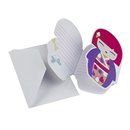 Invitatii de petrecere Kimmi, Amscan RM552210, Set 6 buc