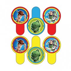 Joc Party Discuri Zburatoare Toy Story, Amscan 994028, 6 buc