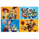 Puzzle Toy Story, Amscan 994030, Set de 4 buc
