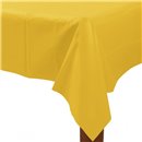 Fata de masa din plastic pentru petreceri - Sunshine Yellow, 137cm x 274 cm, Amscan 77015-09, 1 buc