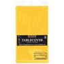 Fata de masa din plastic pentru petreceri - Sunshine Yellow, 137cm x 274 cm, Amscan 77015-09, 1 buc