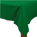 Fata de masa din plastic pentru petreceri - Festive Green, 137cm x 274 cm, Amscan 77015-03, 1 buc