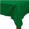 Fata de masa din plastic pentru petreceri - Festive Green, 137cm x 274 cm, Amscan 77015-03, 1 buc