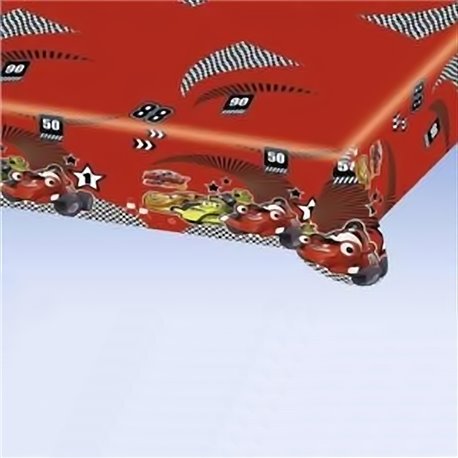 Fata de masa din plastic pentru petrecere copii - Roary, 180 x 120 cm, Amscan RM551588, 1 buc