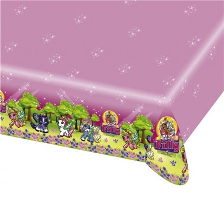Fata de masa din plastic pentru petrecere copii - Filly Fairy, 180 x 120 cm, Amscan RM552088, 1 buc