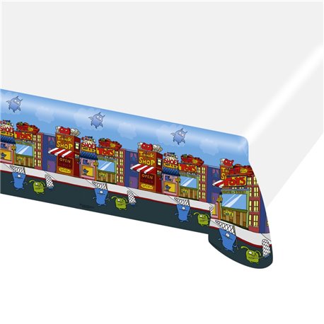 Fata de masa din plastic pentru petrecere copii - Ugly Dolls, 180 x 120 cm, Amscan RM552446, 1 buc