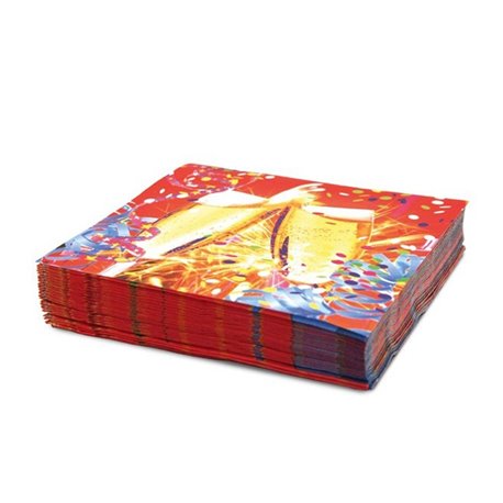 Servetele de masa pentru petreceri aniversare, 33 cm, Amscan 551428, Set 20 buc