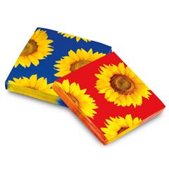 Servetele de masa - Floarea soarelui, 33 cm, Amscan 551420, Set 20 buc