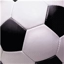 Servetele de masa pentru petrecere copii cu minge de fotbal, 33 cm, Amscan 519709, Set 16 buc