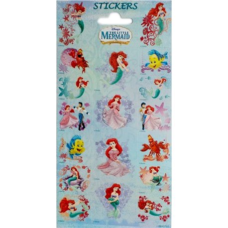 Stickere decorative pentru copii - Mica Sirena, Radar 0765, Set 18 piese