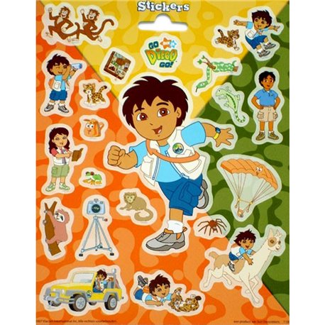 Stickere decorative pentru copii - Diego, Radar 110037, Set 20 piese