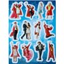 Stickere decorative 3D pentru copii - High School Musical, Radar 51165, Set 12 piese
