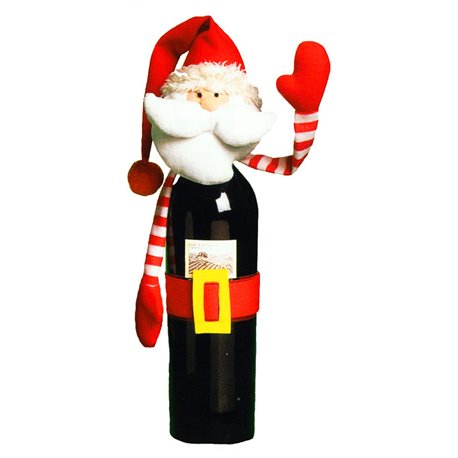 Imbracaminte sticla vin/sampanie pentru Craciun, Amscan 446041