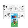 Set de Colorat Mickey Mouse, Amscan 994160, 1 buc