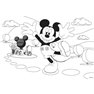 Set de Colorat Mickey Mouse, Amscan 994160, 1 buc