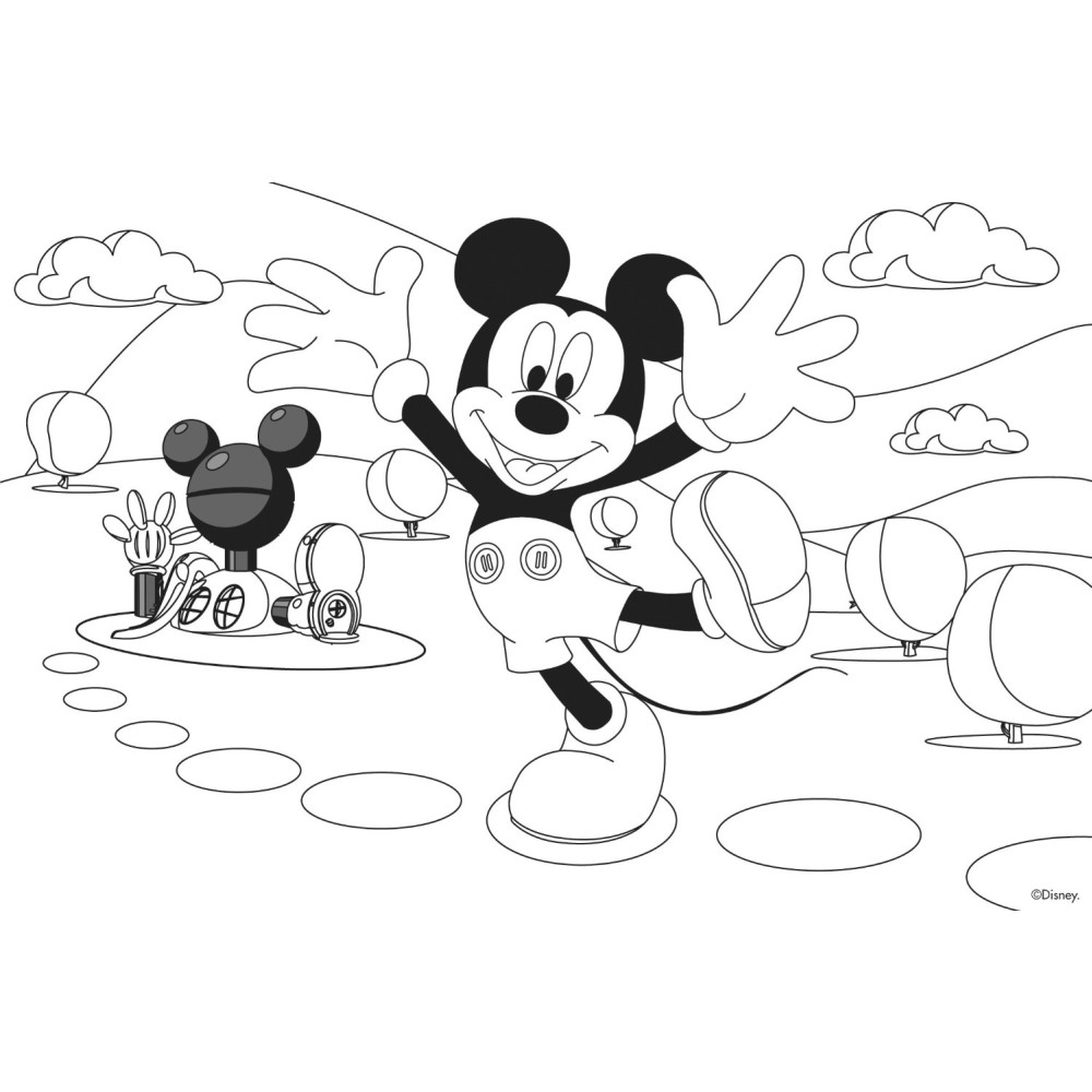 Poze Blog Imagini Cu Mickey Mouse De Colorat